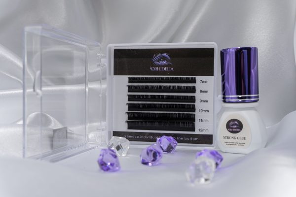 Volumenske ekstenzije trepavica - D , 0.06mm mini mix - Slika 2